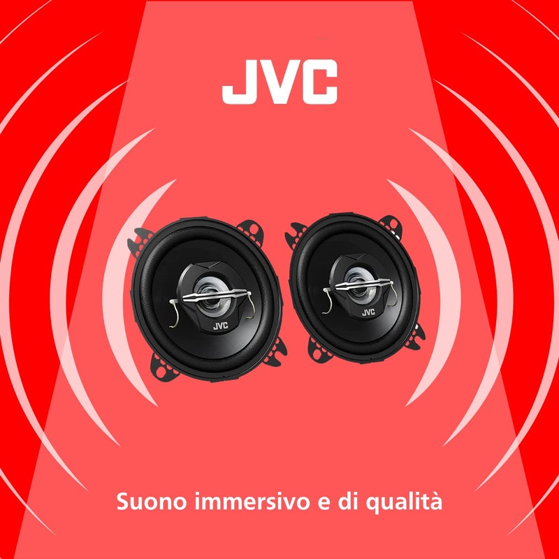 JVC CS-J420X 4-Inch 210 Watts 2-Way Coaxial Car Stereo Speakers (Pair) - Image 2